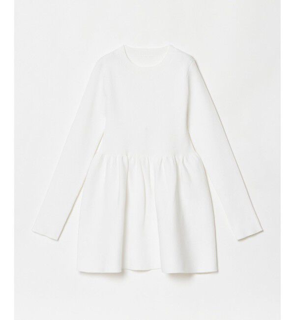 LOULOU WILLOUGHBY「【LOULOU WILLOUGHBY】ペプラムニットプルオーバー」|ニット・セーター|