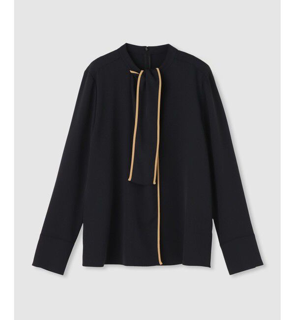 allureville「DEFORM ボウブラウス」|シャツ・ブラウス|