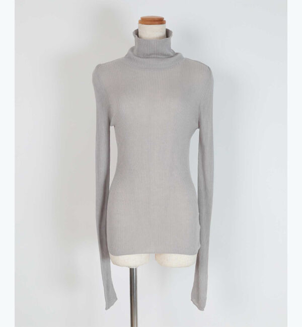 ur's「ハイネックリブシアーニット」|ニット・セーター|