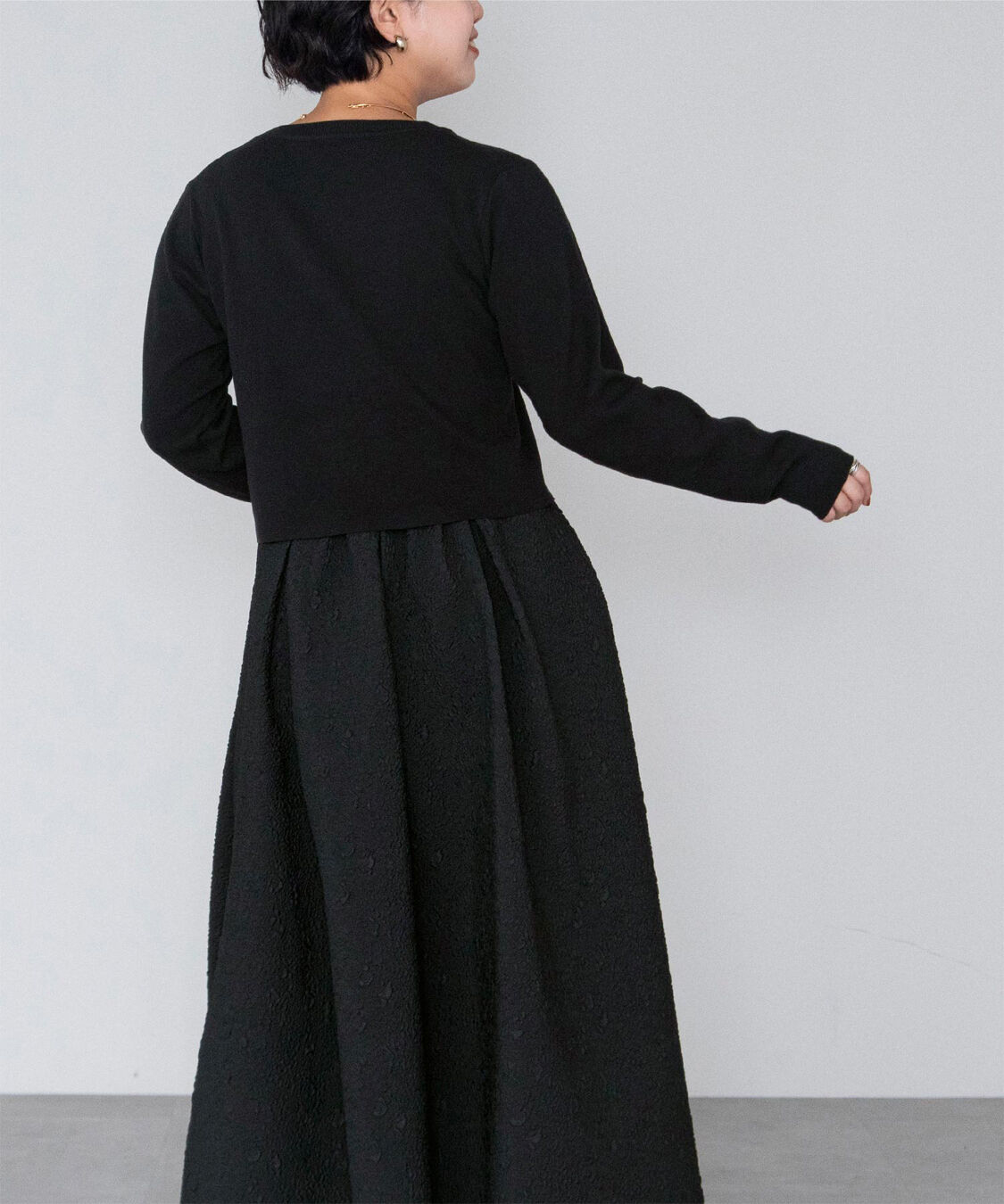 ur's「ラウンドネッククロップドニット」|ニット・セーター|