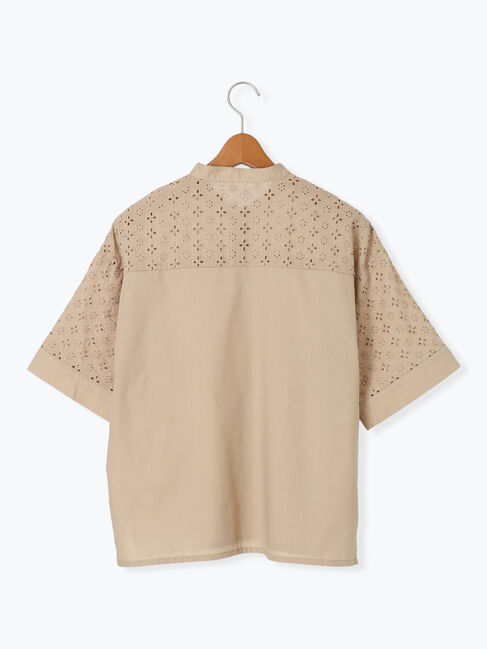 Lugnoncure「アイレットレースシャツ」|シャツ・ブラウス|