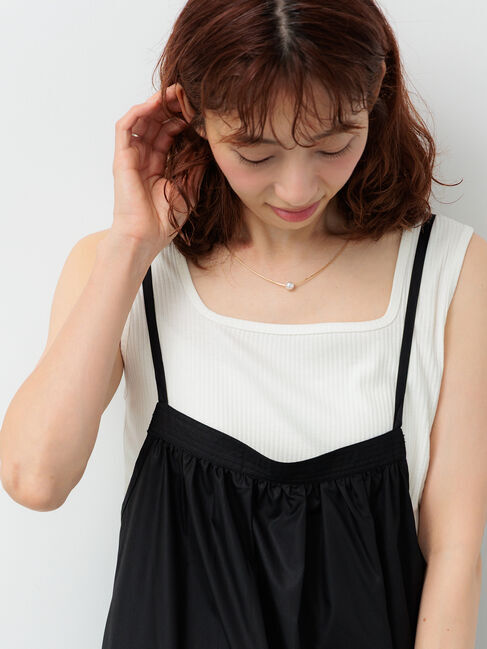 Lugnoncure「【抗菌防臭】前後2WAYタンクトップ《2025autumn catalog item》」|タンクトップ|オフホワイト