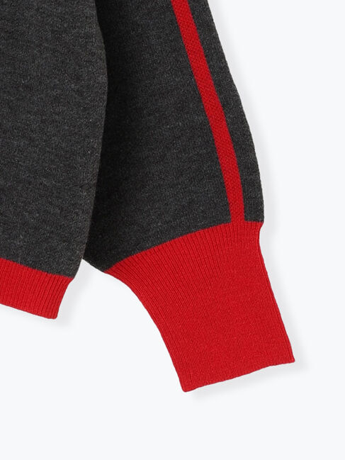 Samansa Mos2「袖ラインVネックカーディガン」|カーディガン|