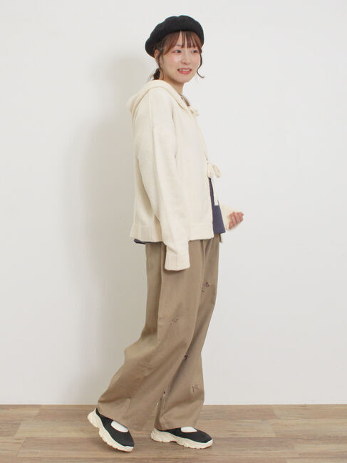 Samansa Mos2「ワッペンロゴスウェット」|Tシャツ・カットソー|