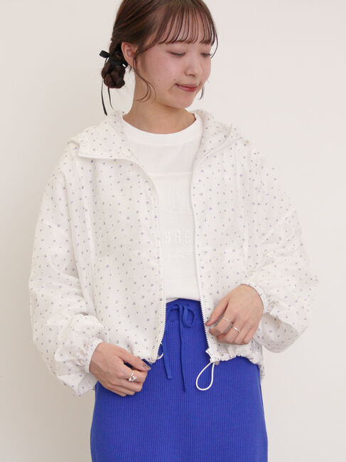 Samansa Mos2「ピグメント加工ロゴ刺繍ロングTシャツ」|Tシャツ・カットソー|