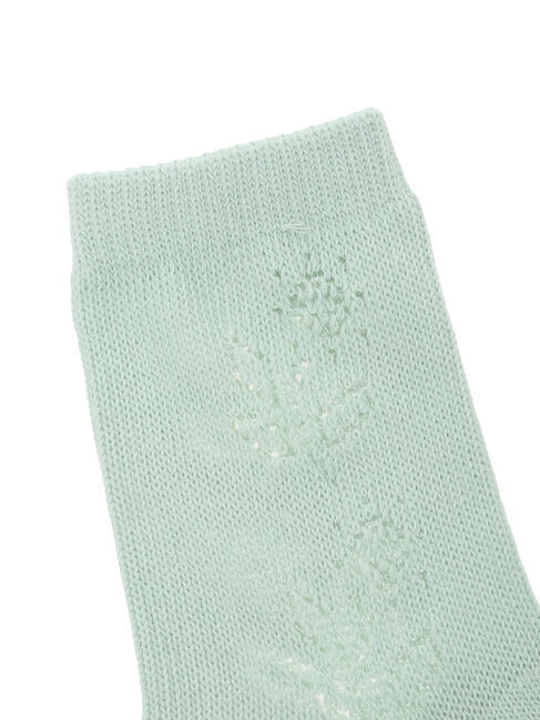 Samansa Mos2「お花透かし編みソックス」|ソックス|