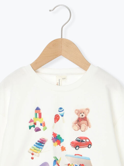 Samansa Mos2 Lagom「◎おもちゃプリントロンT」|Tシャツ・カットソー|