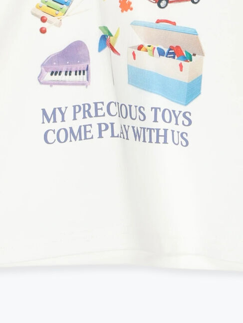 Samansa Mos2 Lagom「◎おもちゃプリントロンT」|Tシャツ・カットソー|