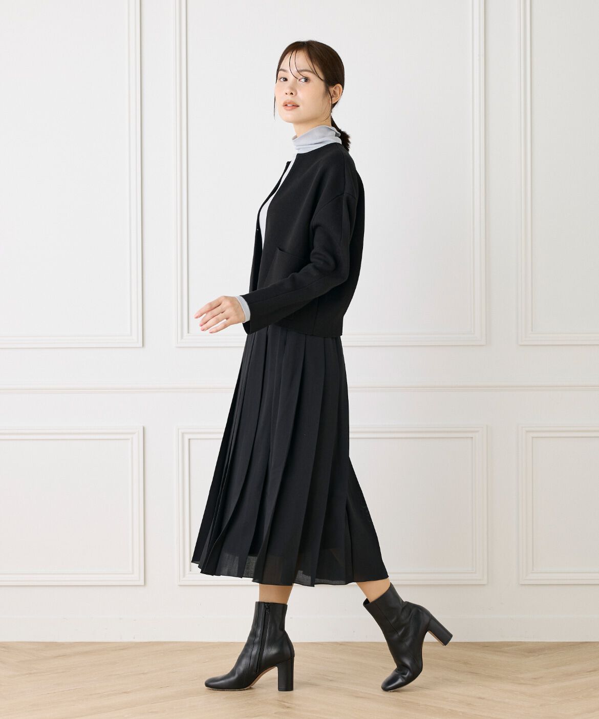 Le Souk「《大きいサイズ》プリーツスカート」|スカート|