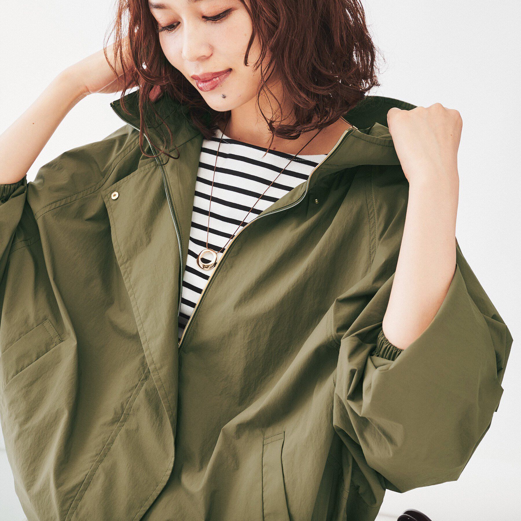 UNTITLED「【撥水/軽い】ナイロンマウンテンパーカー」|ブルゾン・スタジャン|