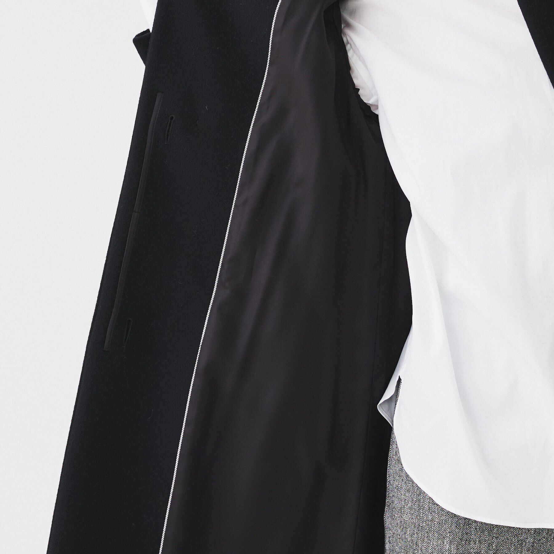 UNTITLED「【日本製】2WAYスタンドカラーロングコート」|その他|