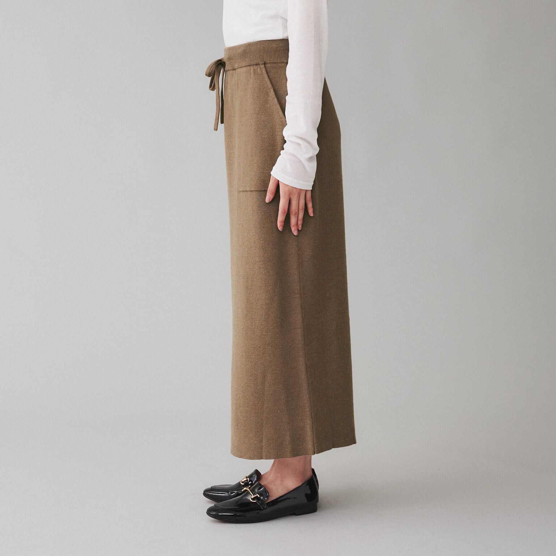 UNTITLED「【Liyoca】ミラノリブロングスカート」|スカート|