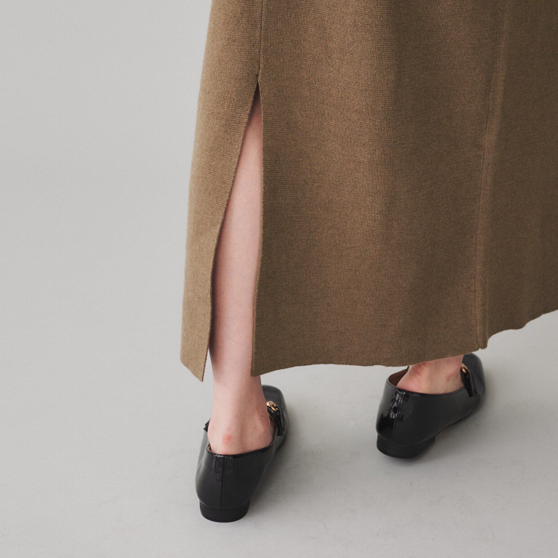 UNTITLED「【Liyoca】ミラノリブロングスカート」|スカート|