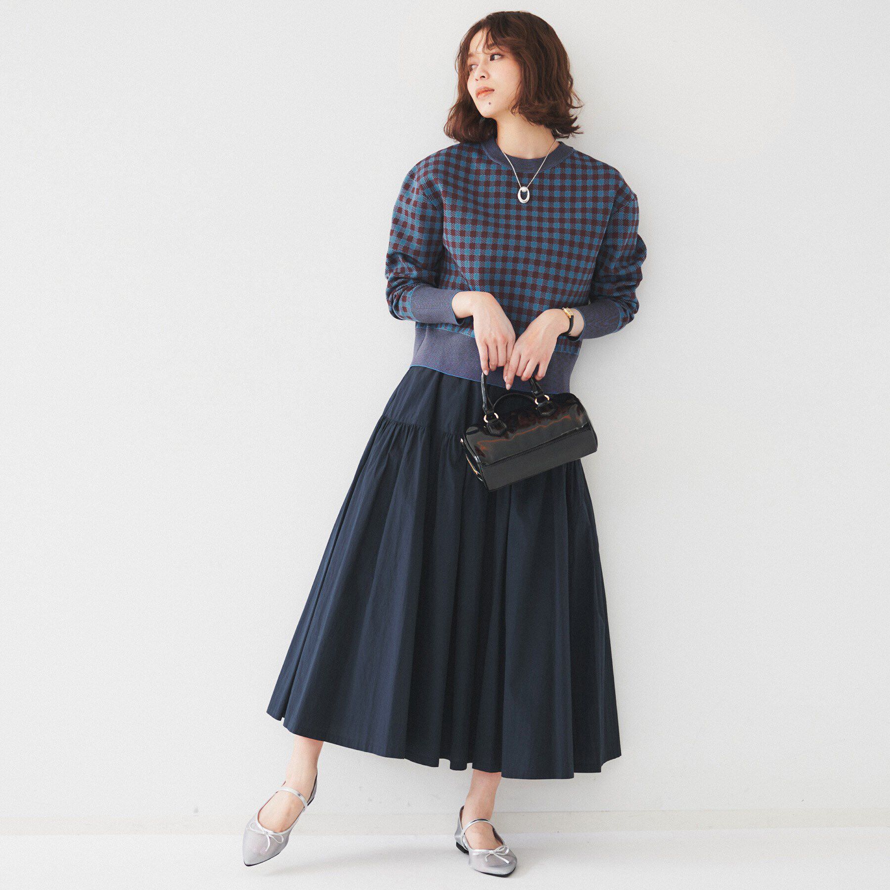 UNTITLED「【セットアップ可能】スポンディッシュプルオーバー」|ニット・セーター|