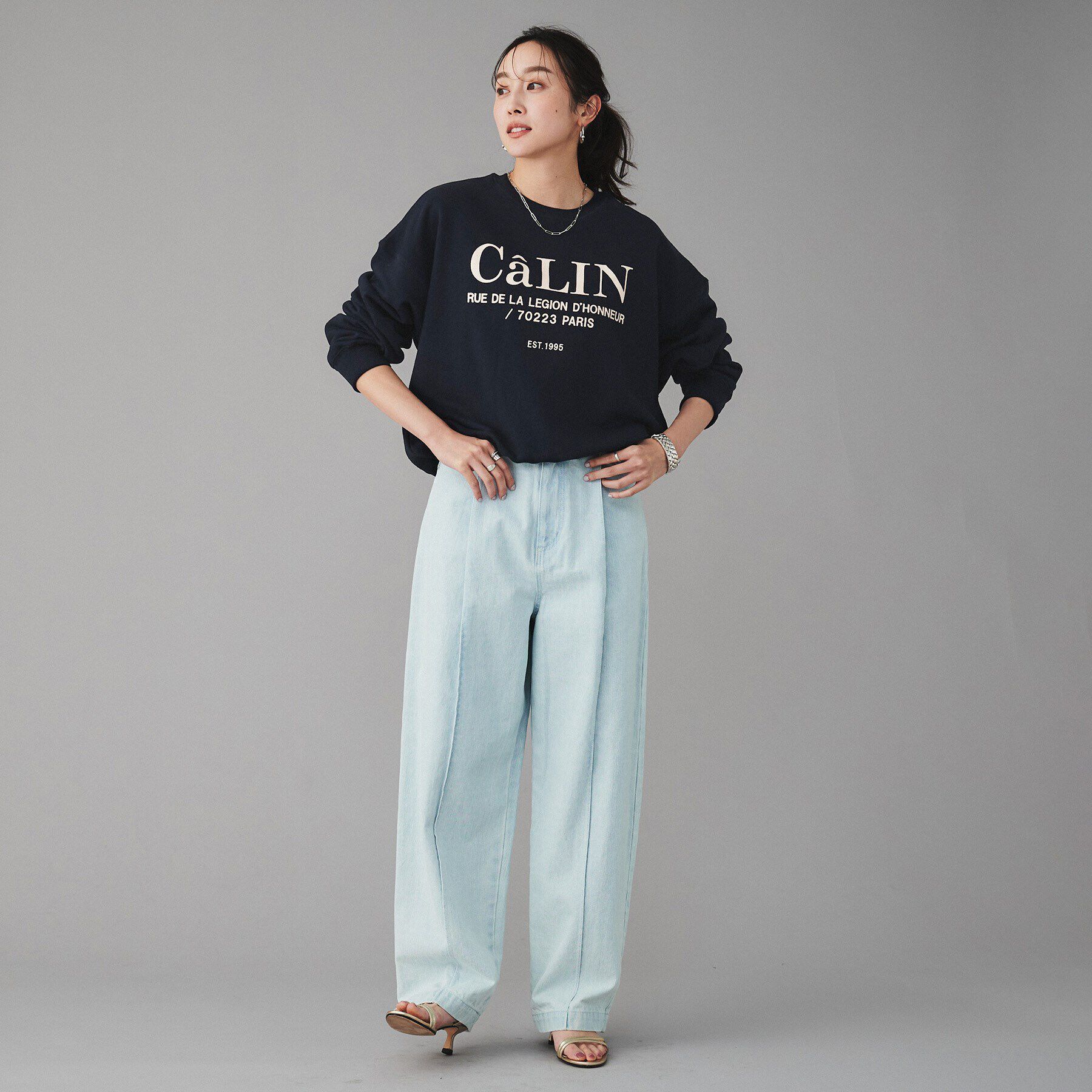 UNTITLED「【Ca_CHIGNON】別注ロゴスウェット」|パーカー|