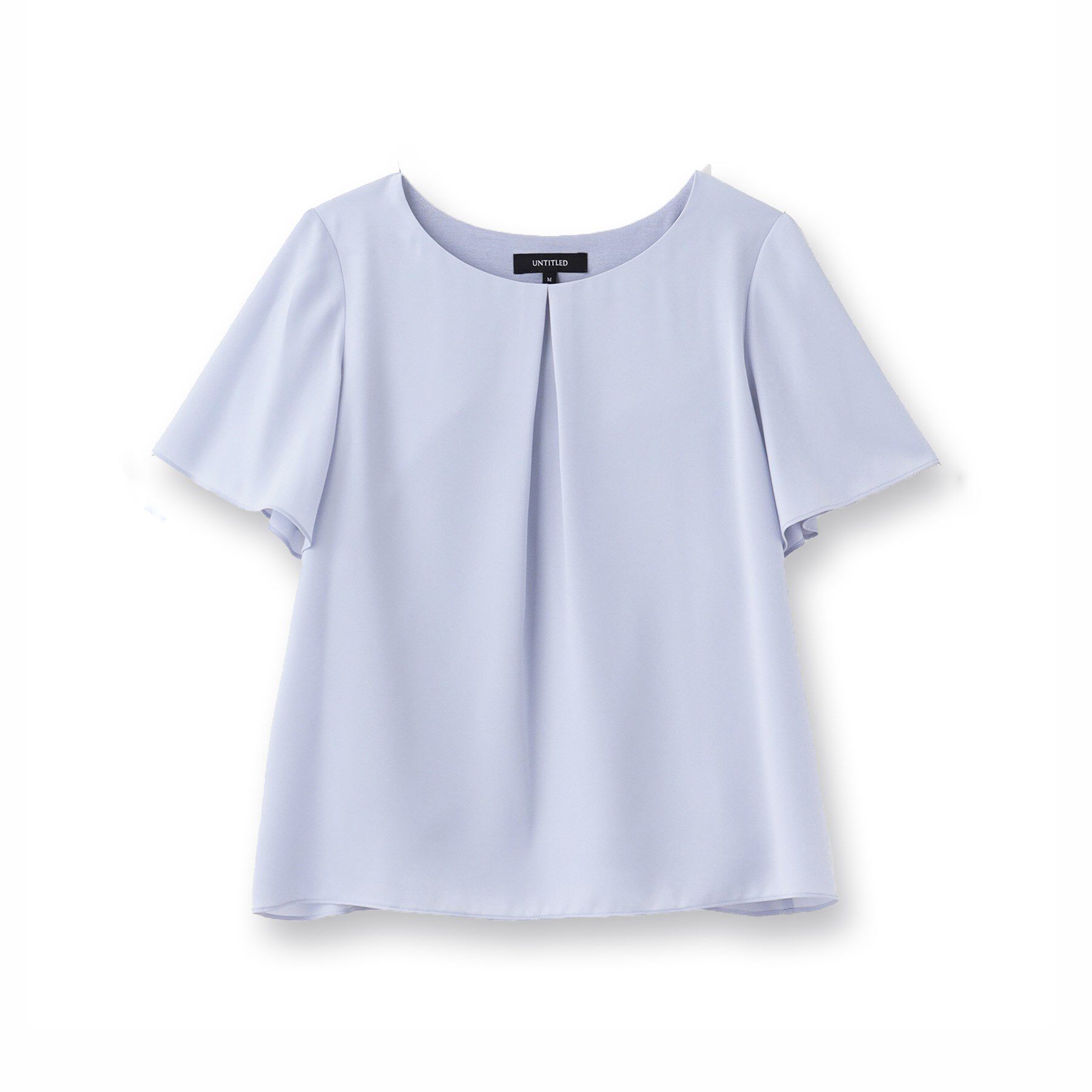 UNTITLED「【通勤／二の腕カバー】フロントタックブラウス」|シャツ・ブラウス|