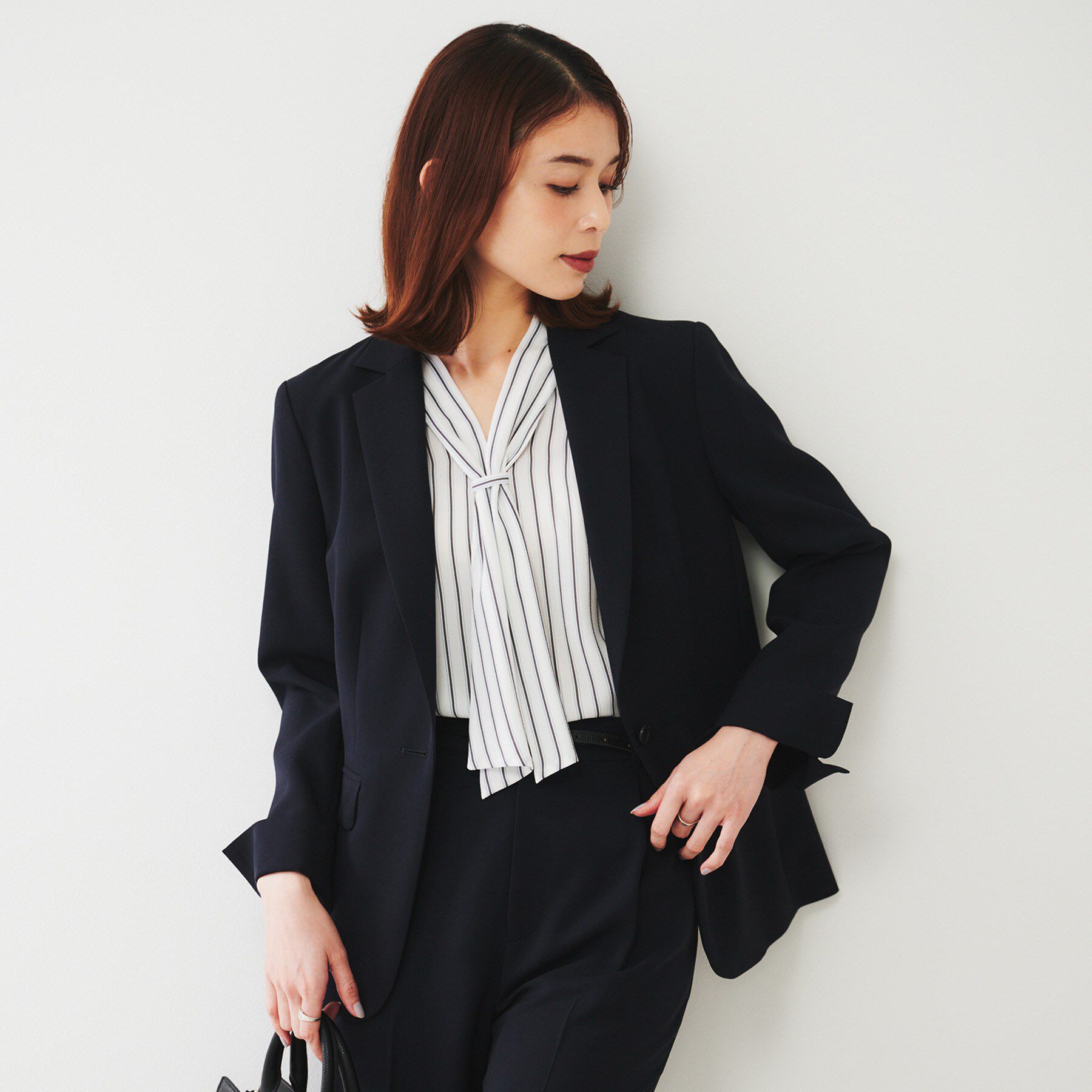 UNTITLED「【通勤スーツ】ライトウェイト テーラードジャケット」|テーラードジャケット|ネイビー(094)