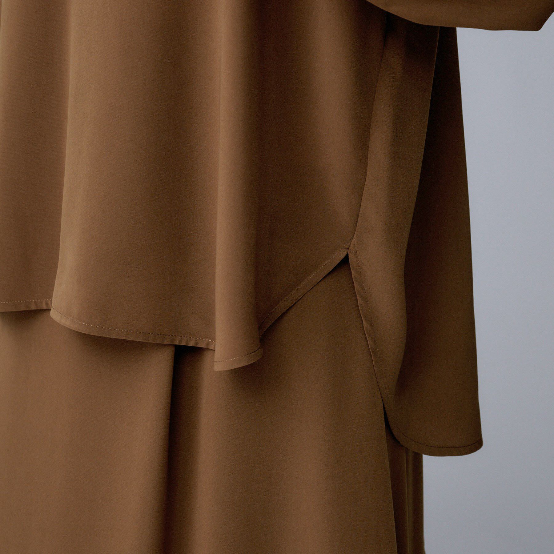 UNTITLED「【セットアップ可/スキッパー/ゆったり】リラクパウダーシャツ」|シャツ・ブラウス|