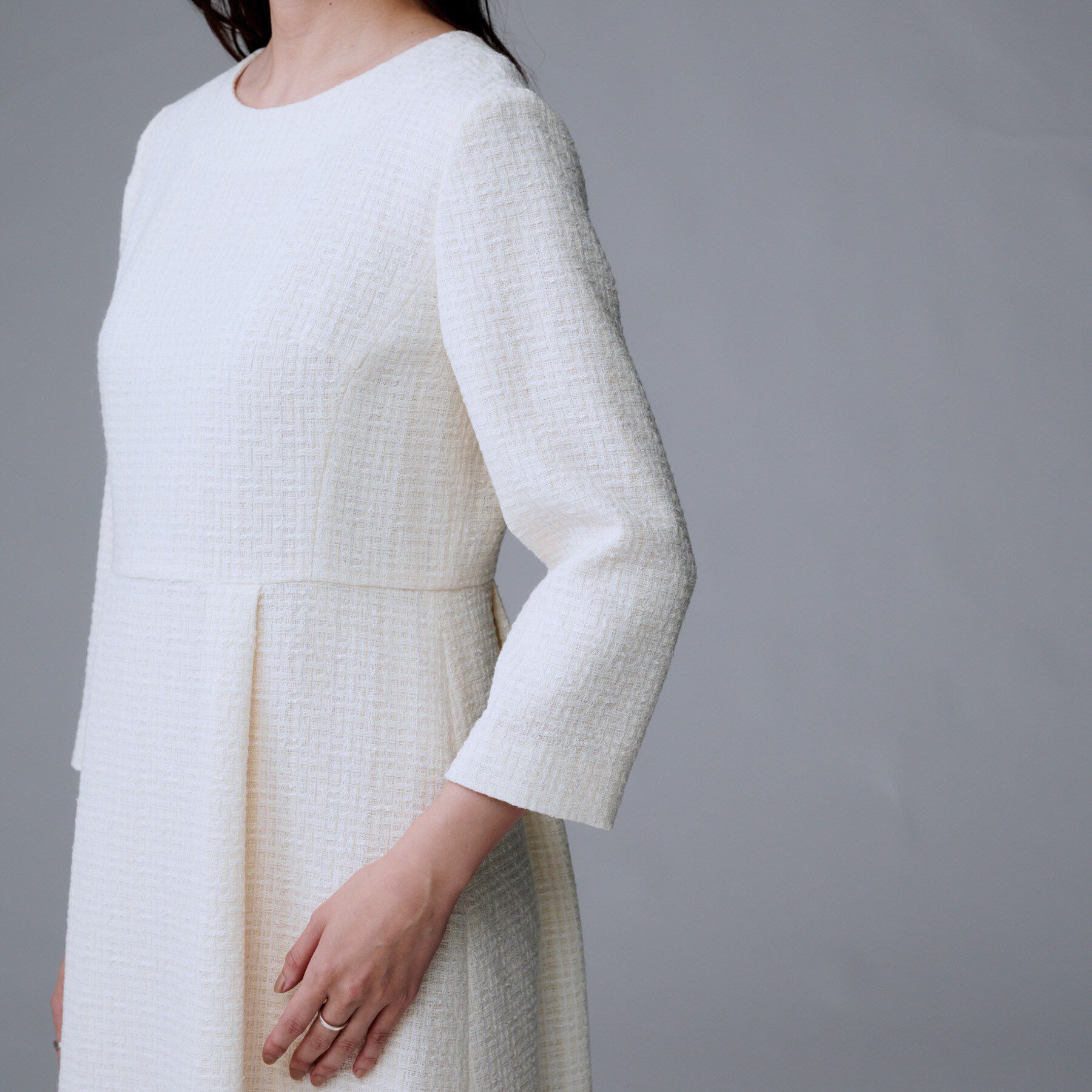 UNTITLED「【セットアップ可能/きれいめ】ツイードワンピース」|ワンピース|