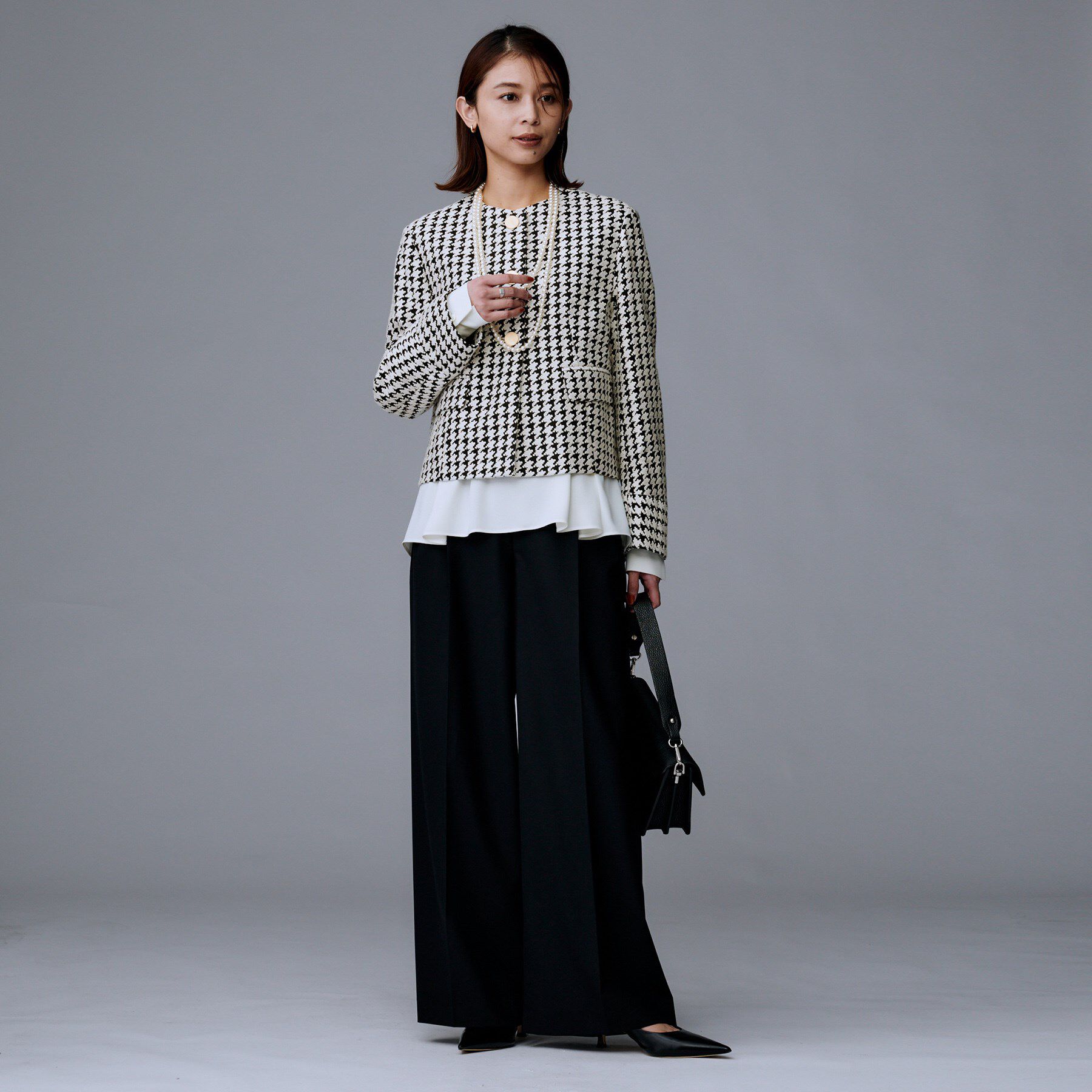 UNTITLED「【セットアップ可能】クラシックチドリ ジャケット」|ノーカラージャケット|