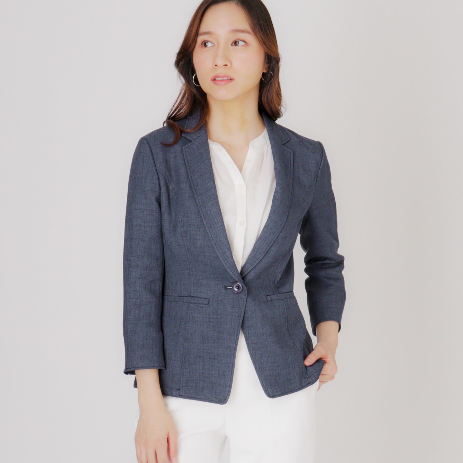 COUP DE CHANCE「【手洗い可／日本製】テーラードジャケット」|テーラードジャケット|