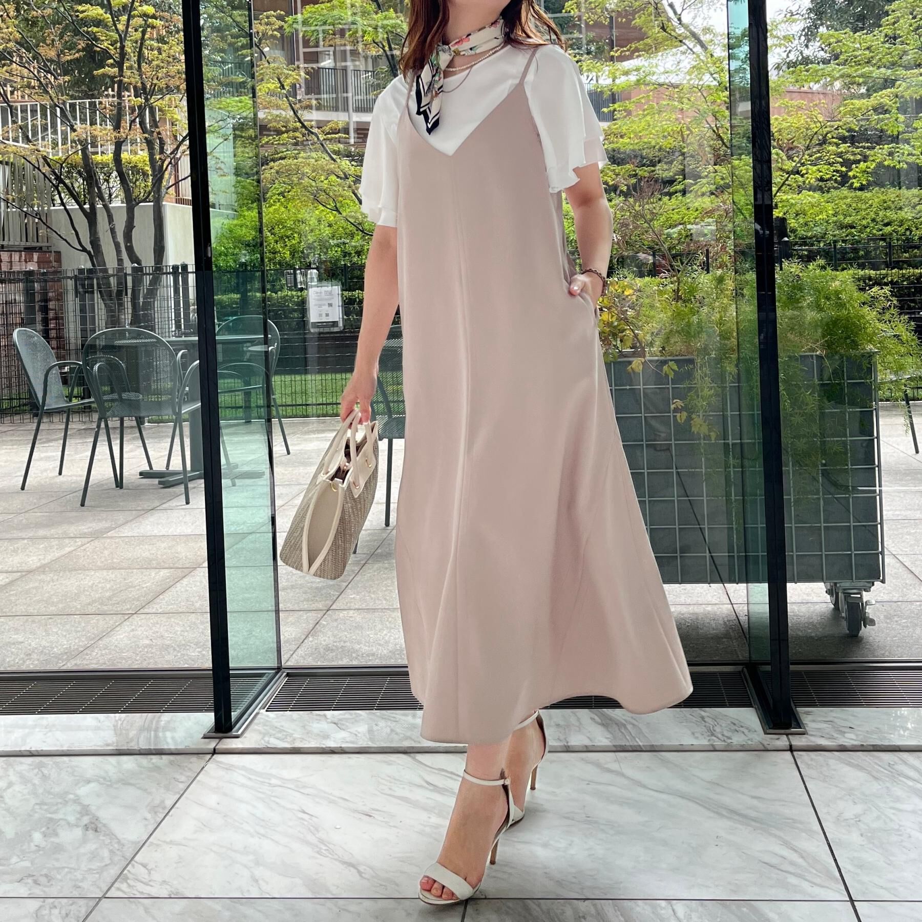 COUP DE CHANCE「【洗える／日本製】キャミソールワンピース」|ワンピース|