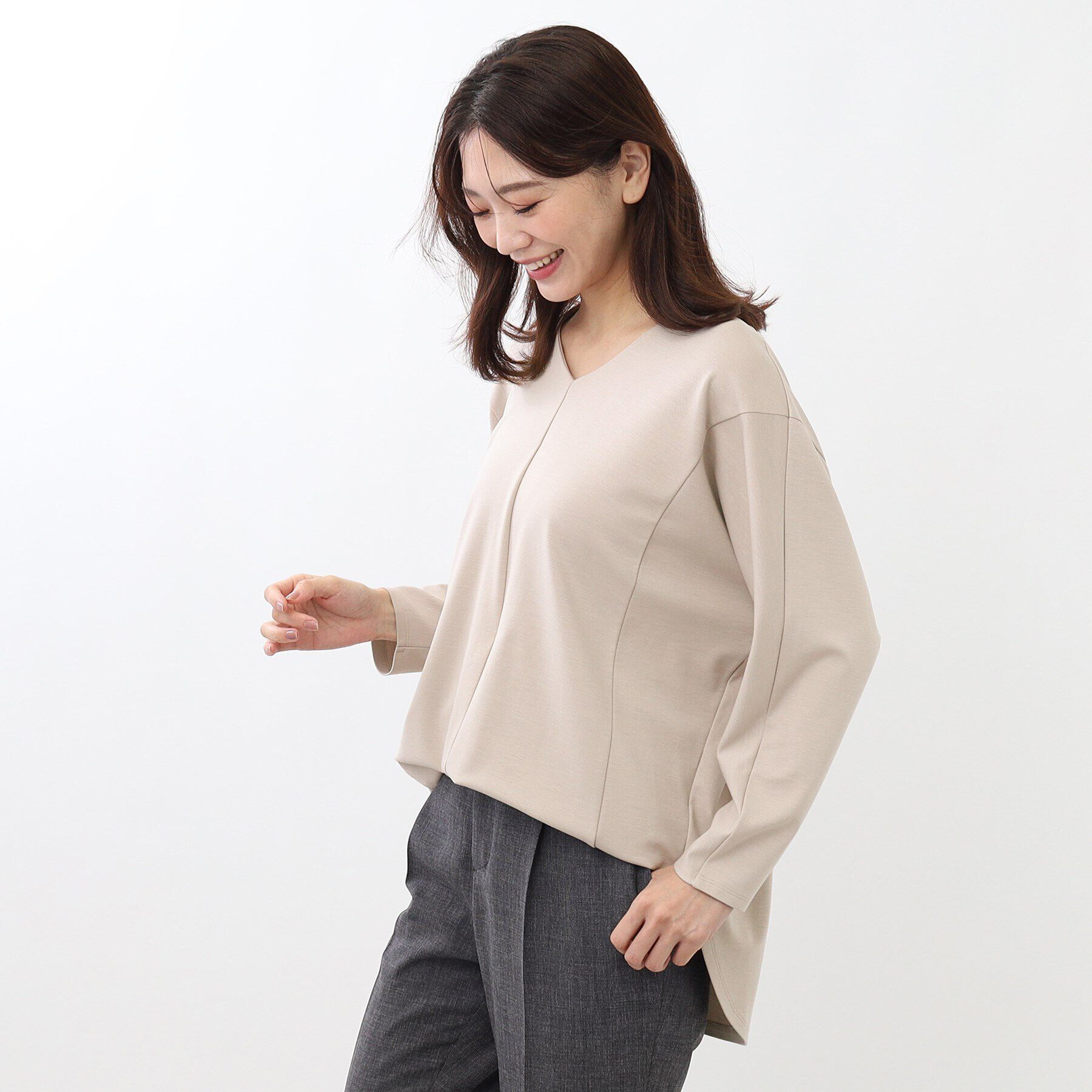 Reflect「【手洗い可】ドルマンスリーブプルオーバー」|Tシャツ・カットソー|