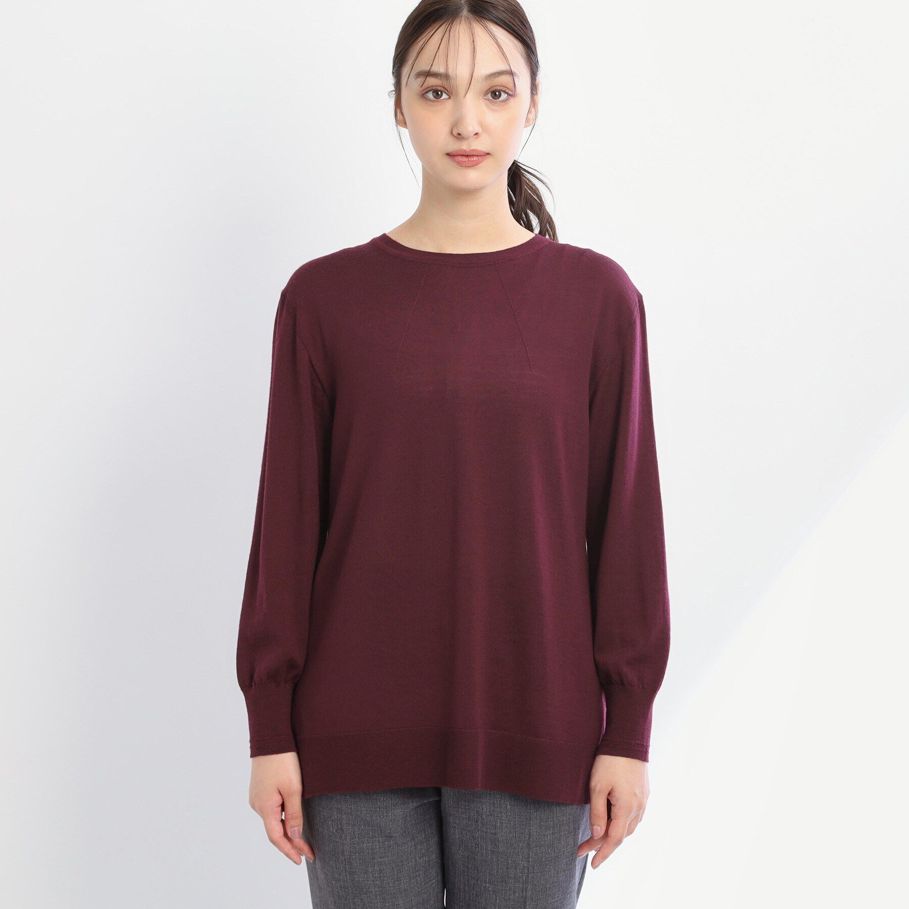 Reflect「【アンサンブル可能】きれいめベーシックニット」|ニット・セーター|