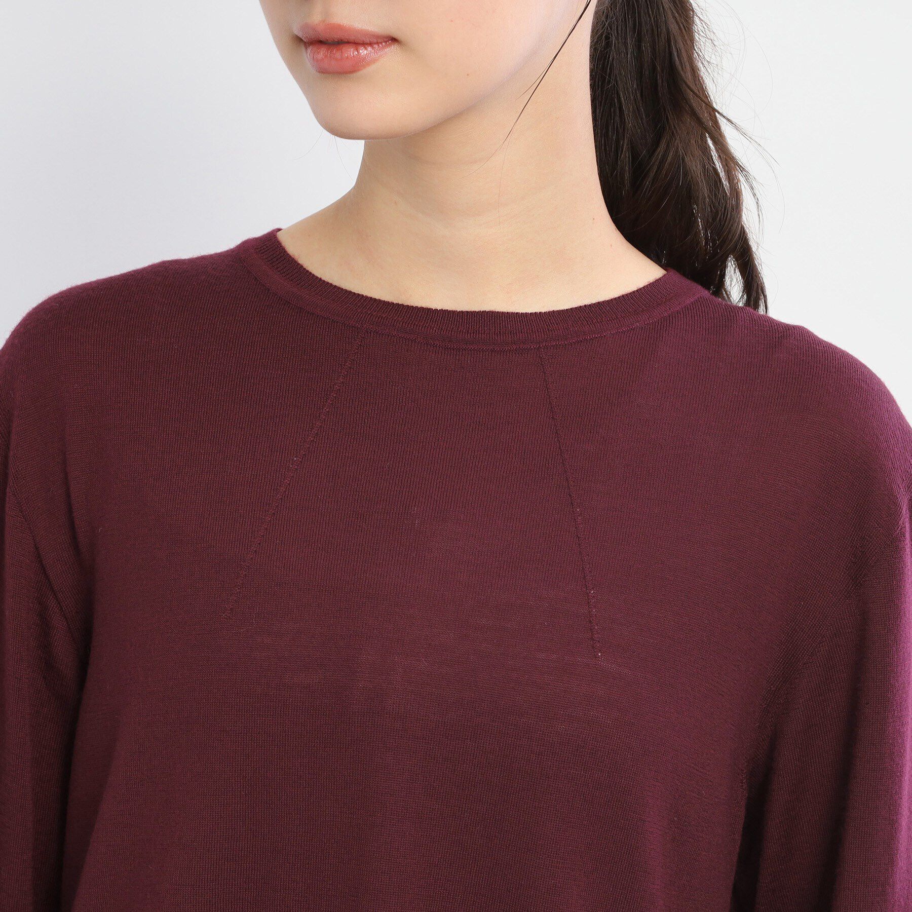 Reflect「【アンサンブル可能】きれいめベーシックニット」|ニット・セーター|