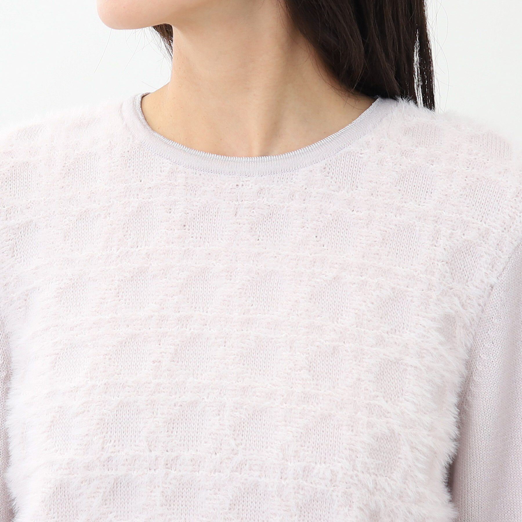 Reflect「【WEB限定カラーあり／手洗い可】フェザーヤーンニット」|ニット・セーター|