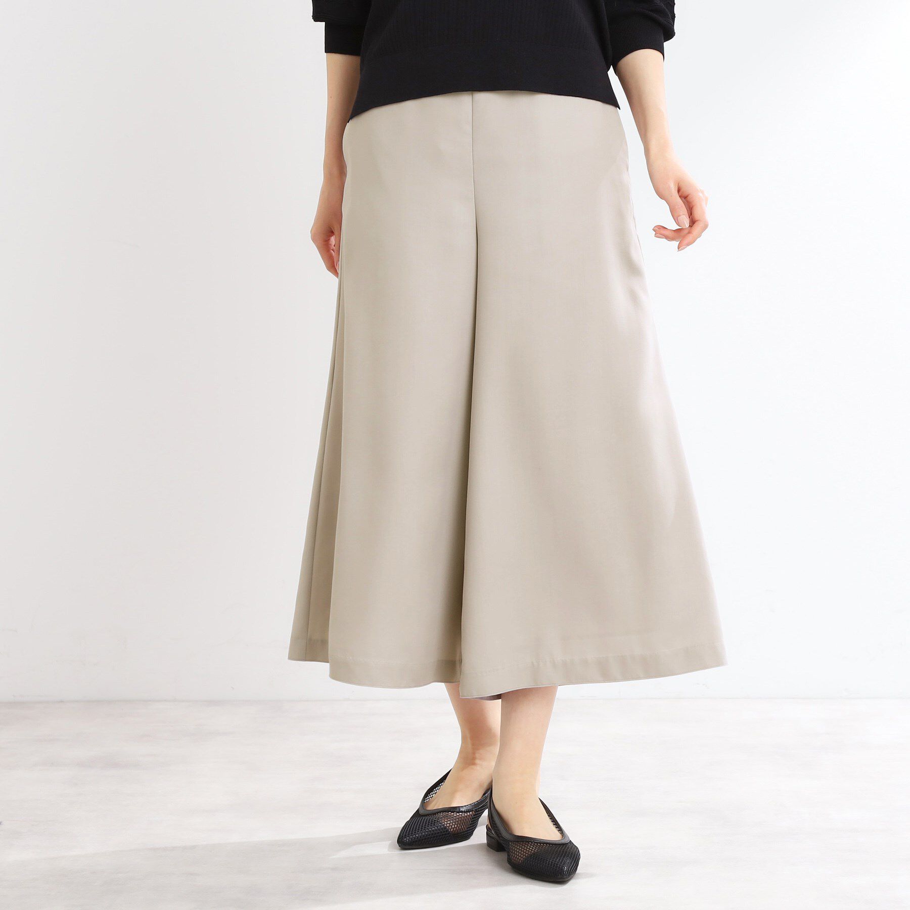 Reflect「【UVカット／マシンウォッシュ可】フレアスカーチョ」|その他|ベージュ(052)