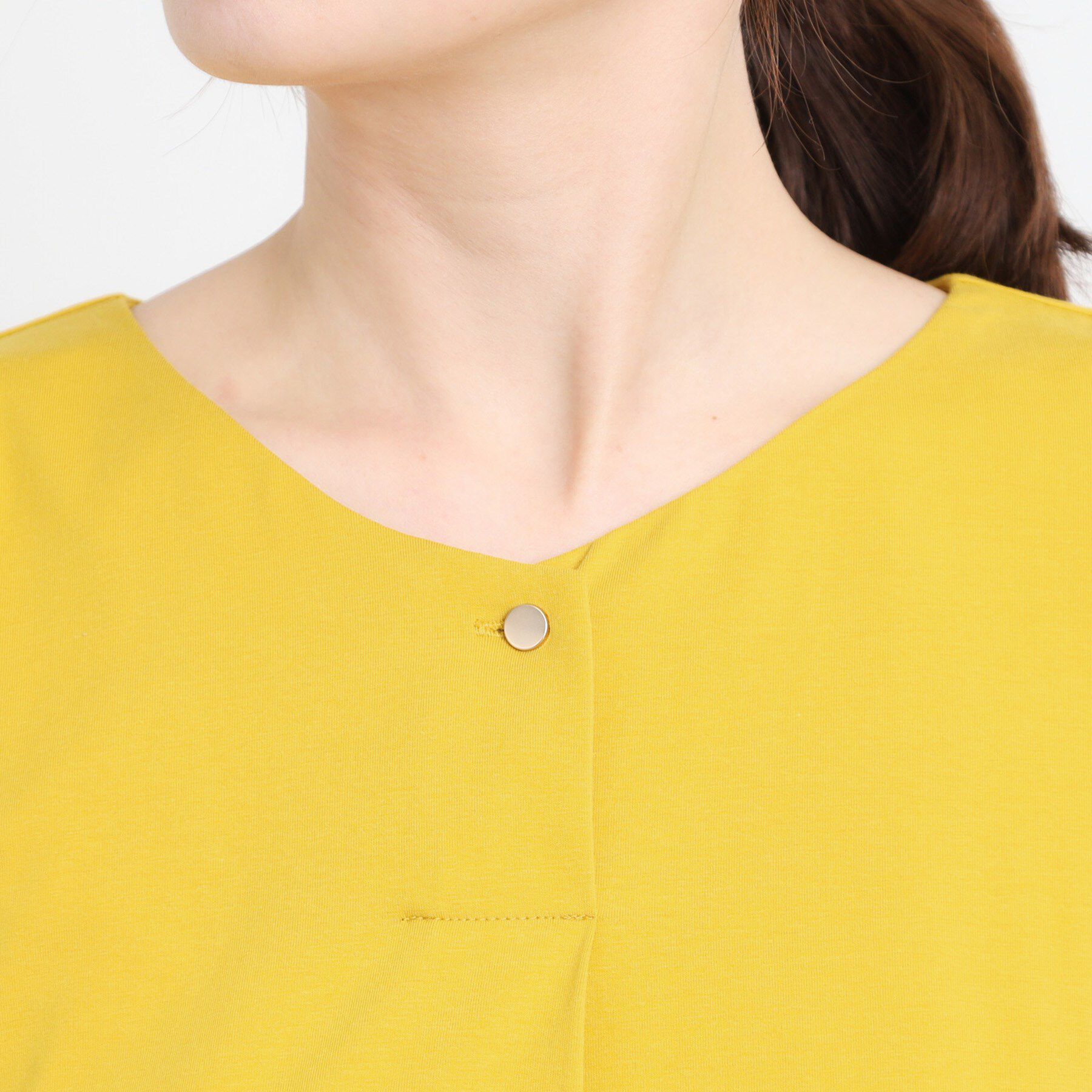 Reflect「Vネックジャージカットソー」|Tシャツ・カットソー|