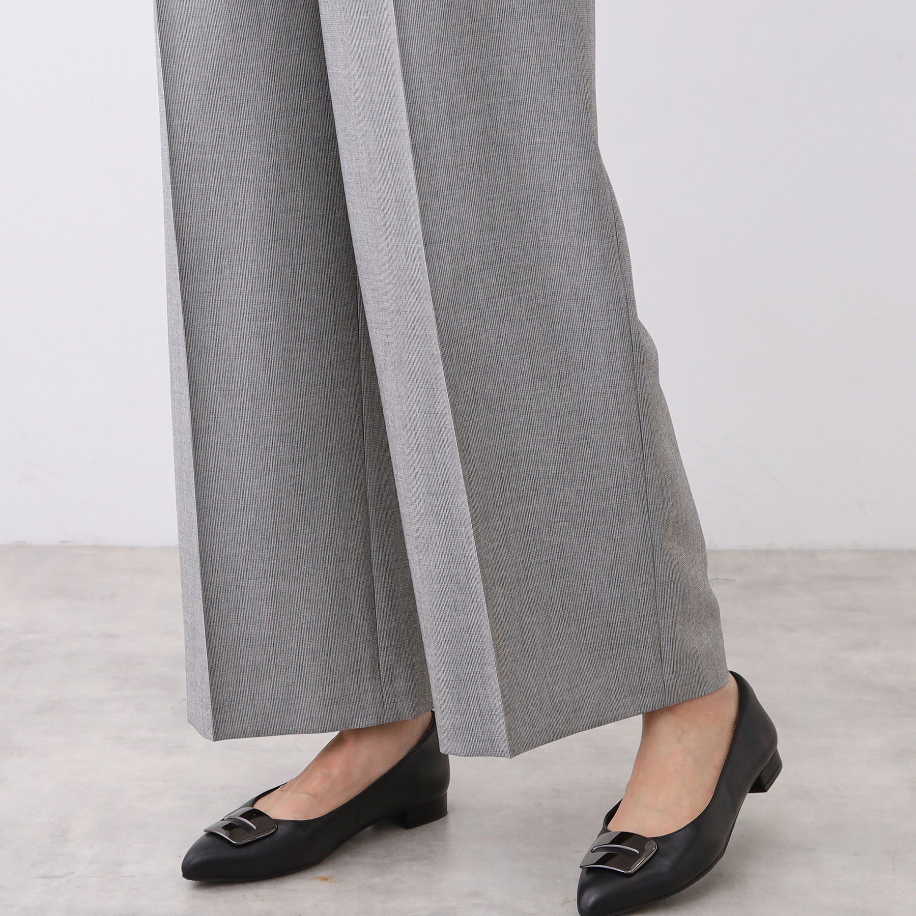 Reflect「【単品使いOK◎／セットアップ可】リラクシーメランジワイドパンツ」|その他|