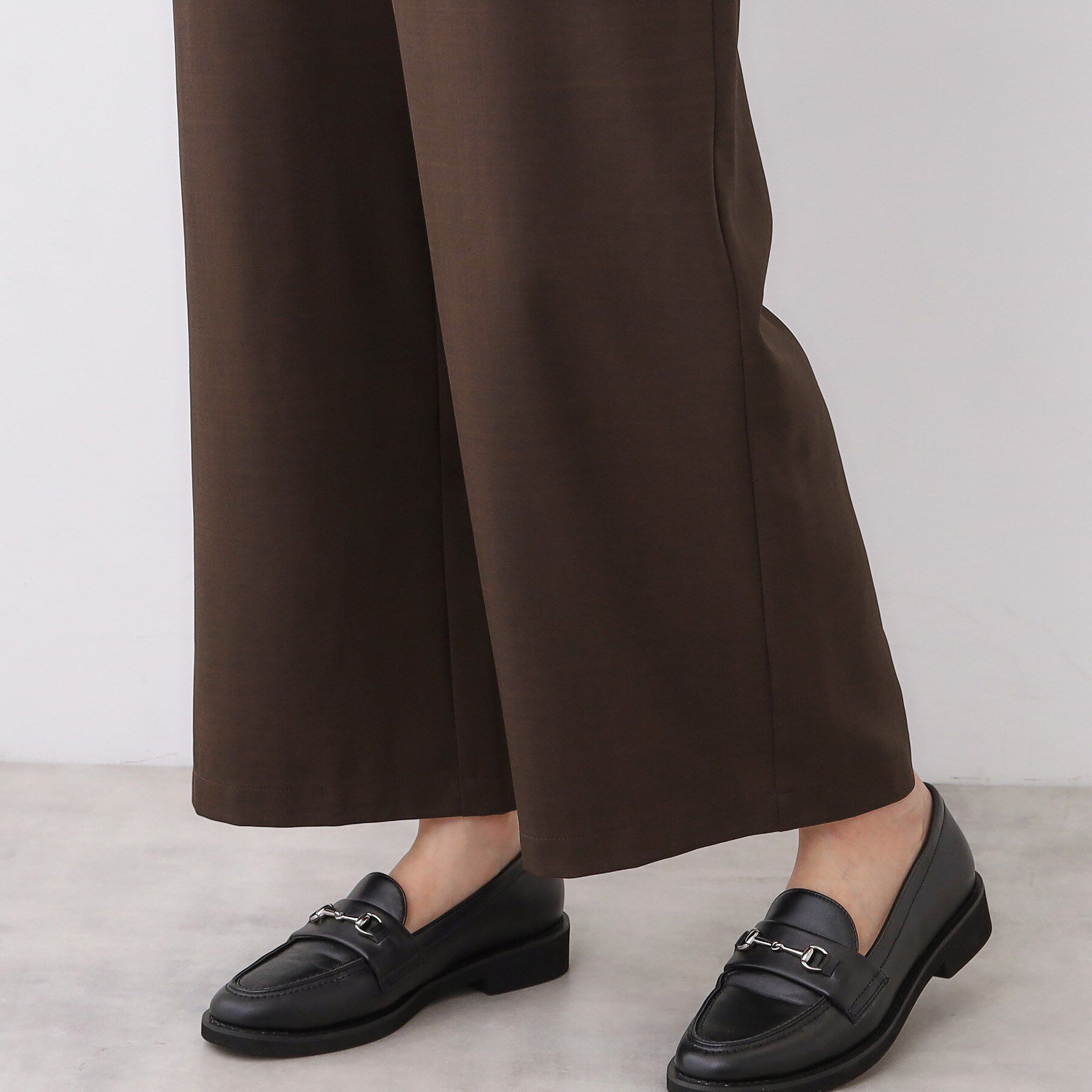 Reflect「【E‐QUALITY／ウエスト総ゴム／セットアップ／単品使いOK◎】ブラウス＋ストレートパンツセット」|スーツ|