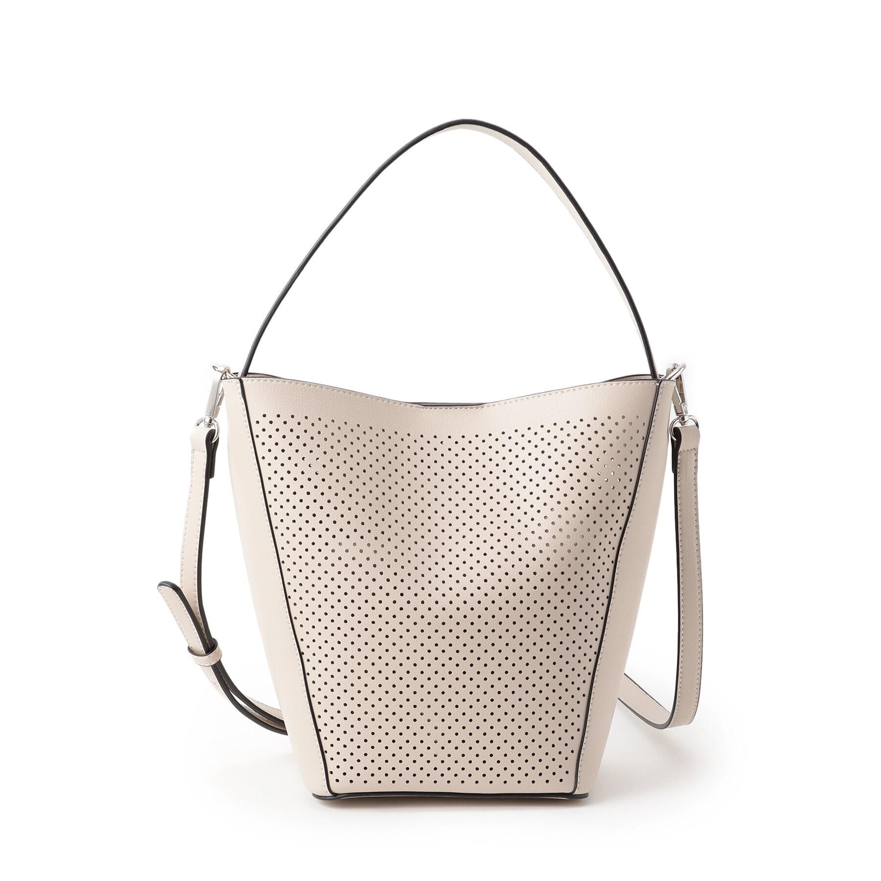 Reflect「【肩掛けショルダー付き】パンチングデザインワンショルダーバッグ」|ショルダー・メッセンジャー|