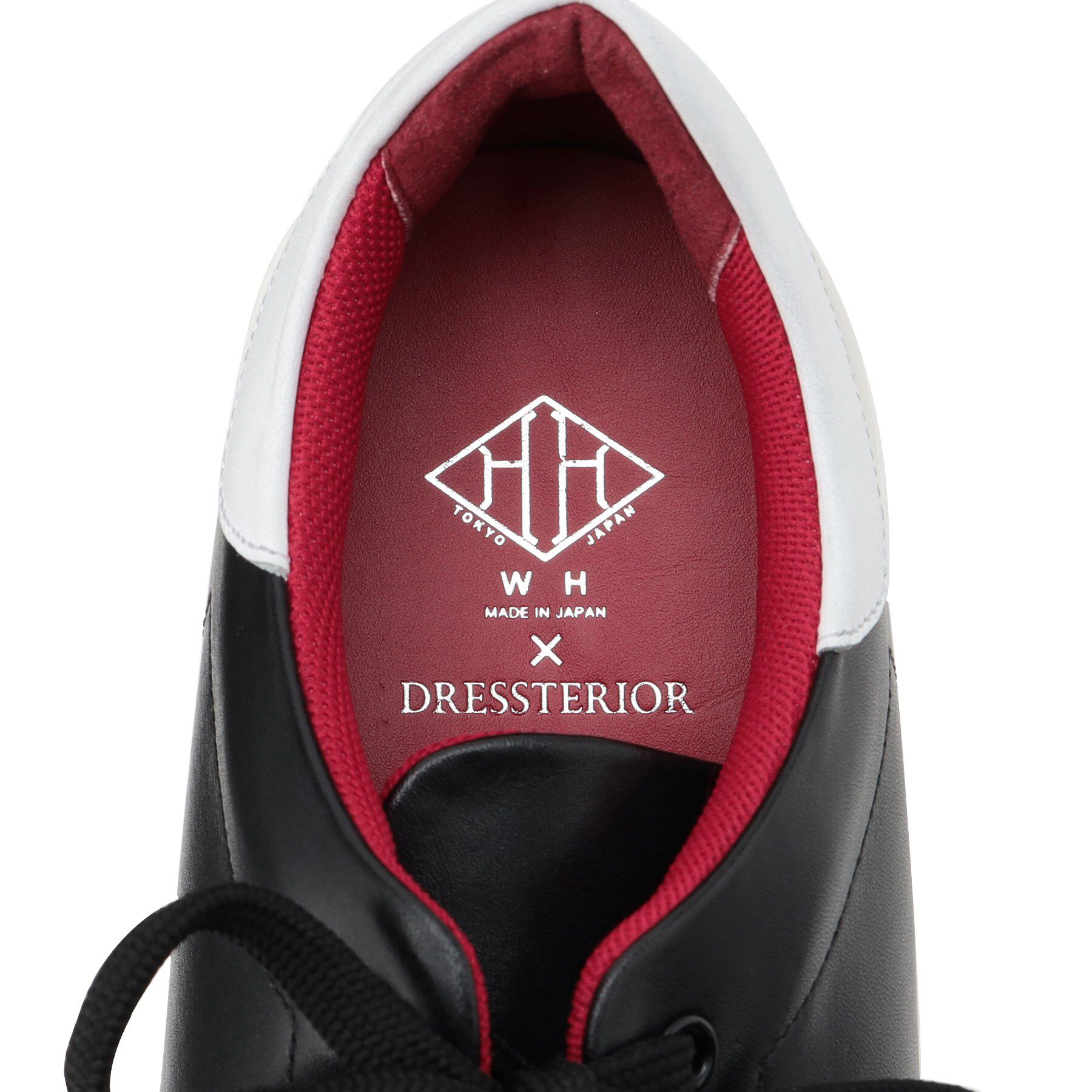 DRESSTERIOR「【DRESSTERIOR別注】WH（ダブルエイチ）レザースニーカー」|スニーカー|