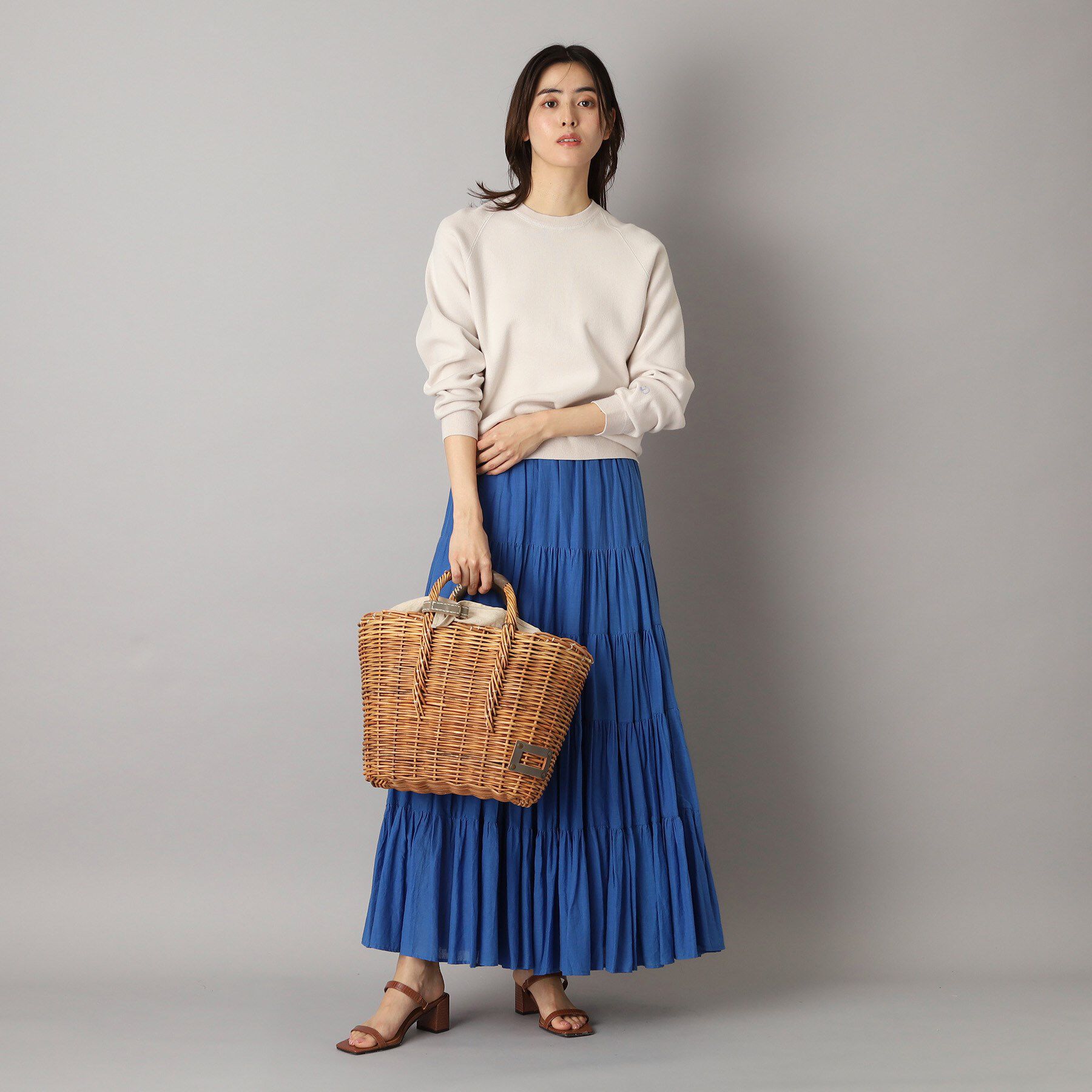 DRESSTERIOR「【洗える】ウォッシャブル コットンカシミヤ混ニット」|ニット・セーター|