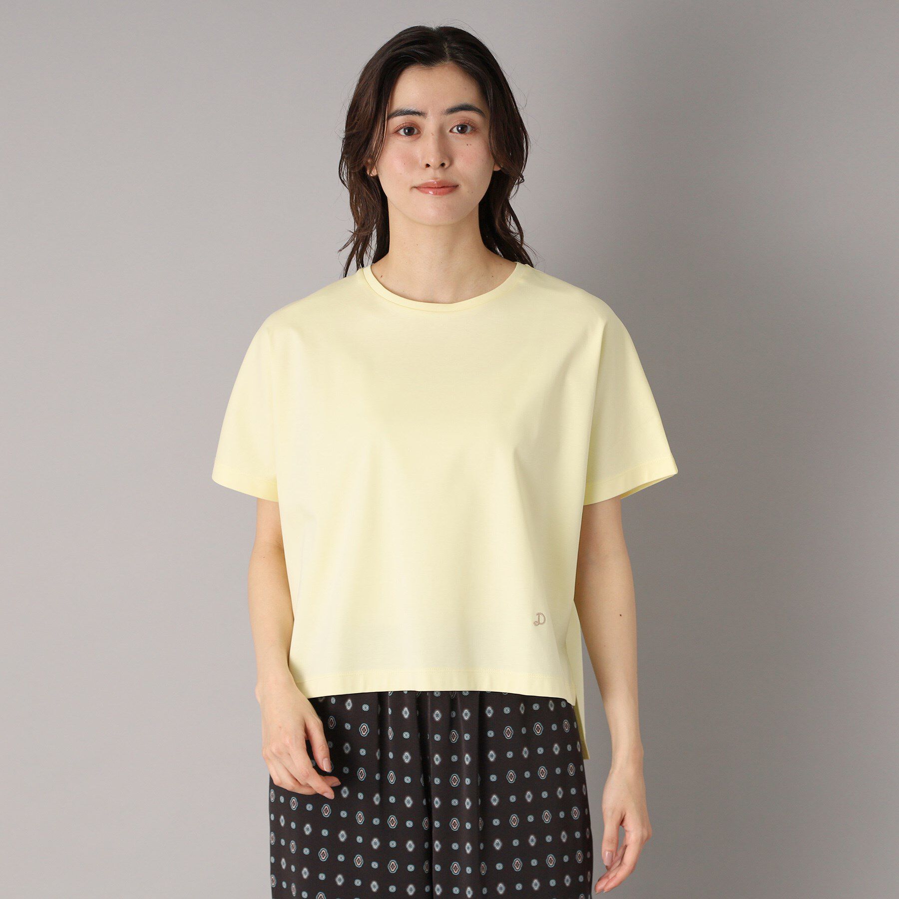 DRESSTERIOR「【接触冷感/抗菌防臭/消臭】アイスクリアコットンドルマンT」|Tシャツ・カットソー|