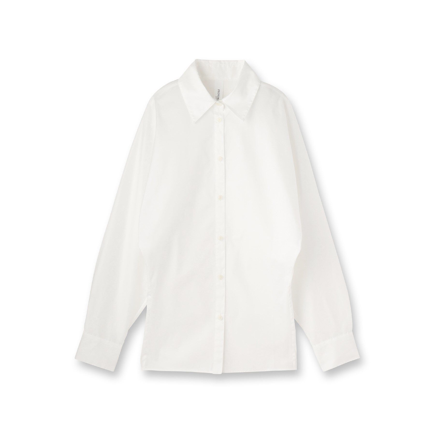 DRESSTERIOR「provoke（プロヴォーク）【別注カラーあり】ウエストシェイプシャツ」|シャツ・ブラウス|