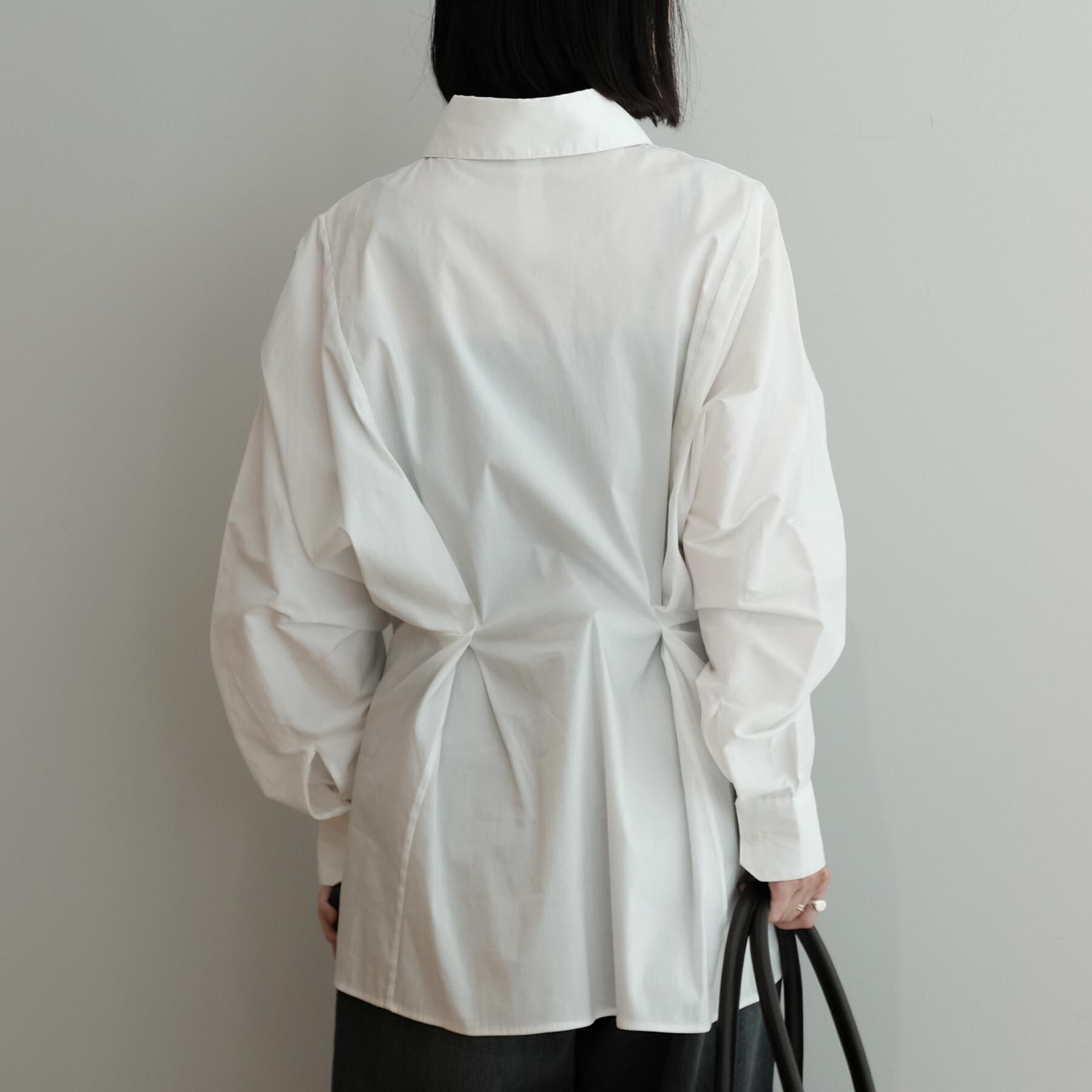 DRESSTERIOR「provoke（プロヴォーク）【別注カラーあり】ウエストシェイプシャツ」|シャツ・ブラウス|