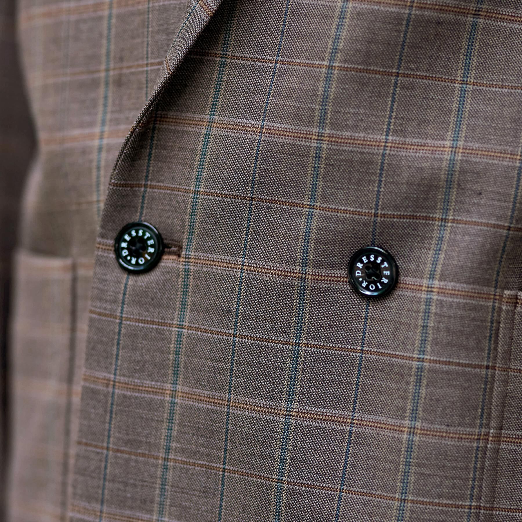 DRESSTERIOR「【セットアップ可】2WAYストレッチ コンフォータブルチェックジャケット」|テーラードジャケット|