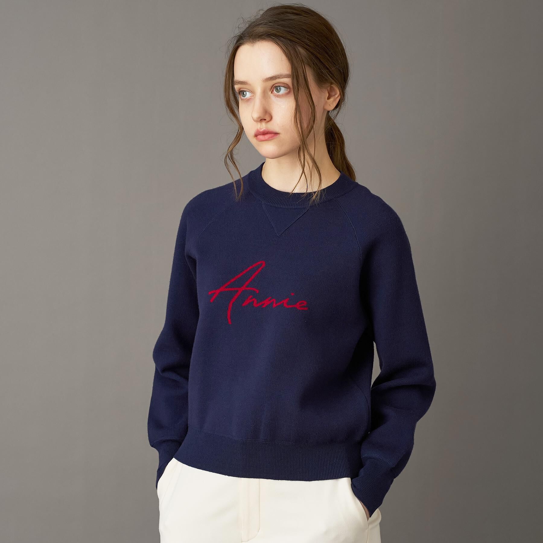 DRESSTERIOR「【CLASSY.12月号掲載】アニージャカードニット」|ニット・セーター|