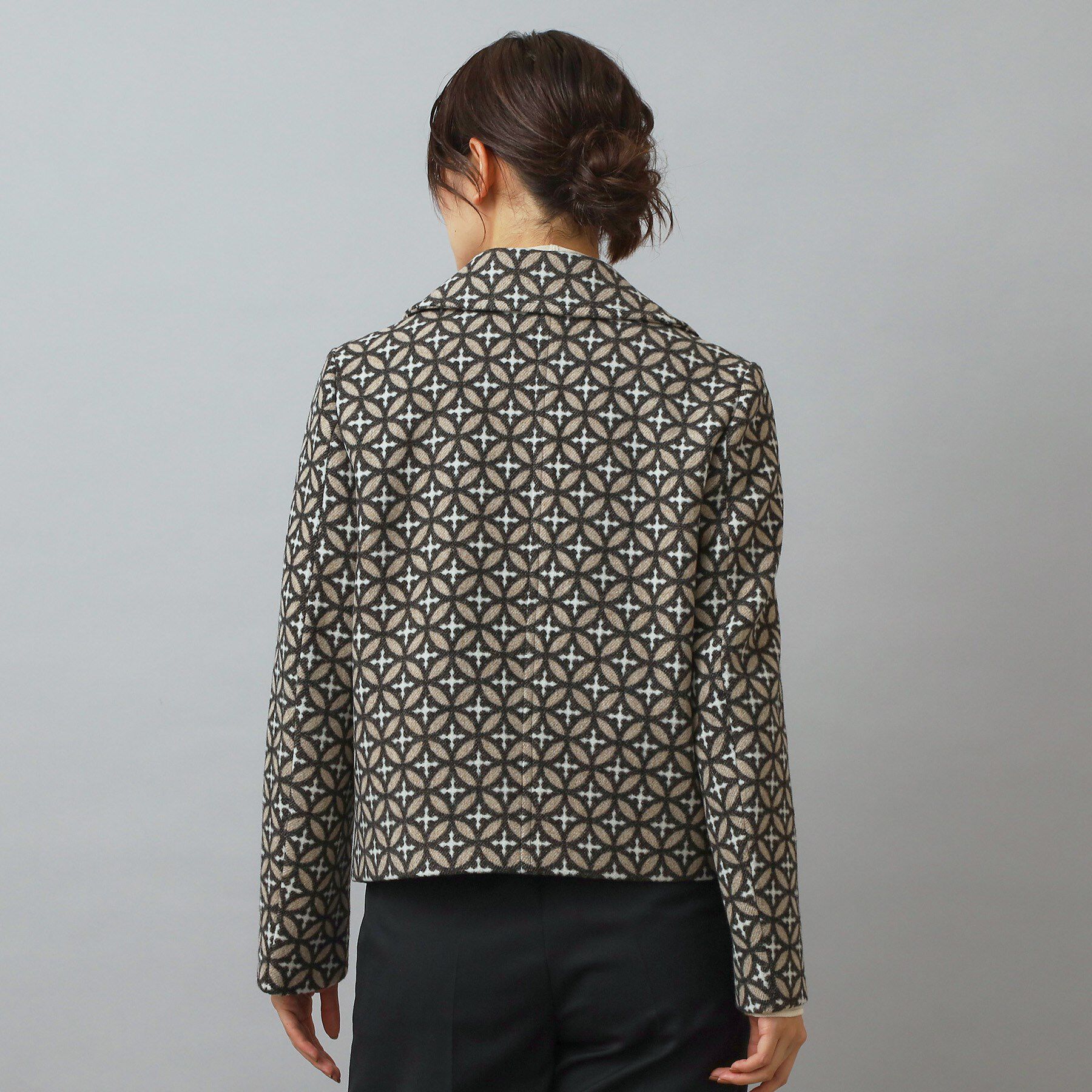 DRESSTERIOR「オーバーラップサークルPジャケット」|ピーコート|