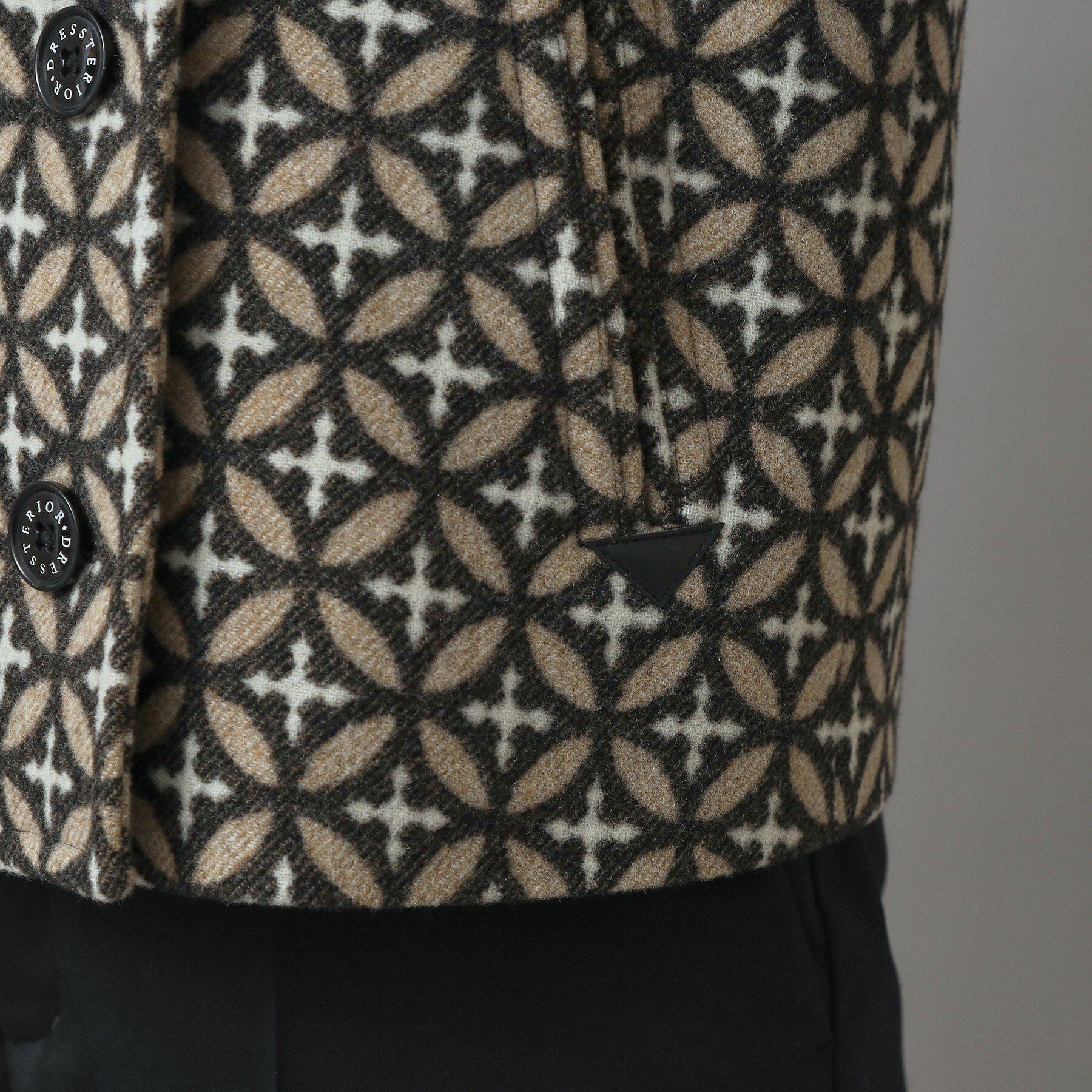 DRESSTERIOR「オーバーラップサークルPジャケット」|ピーコート|