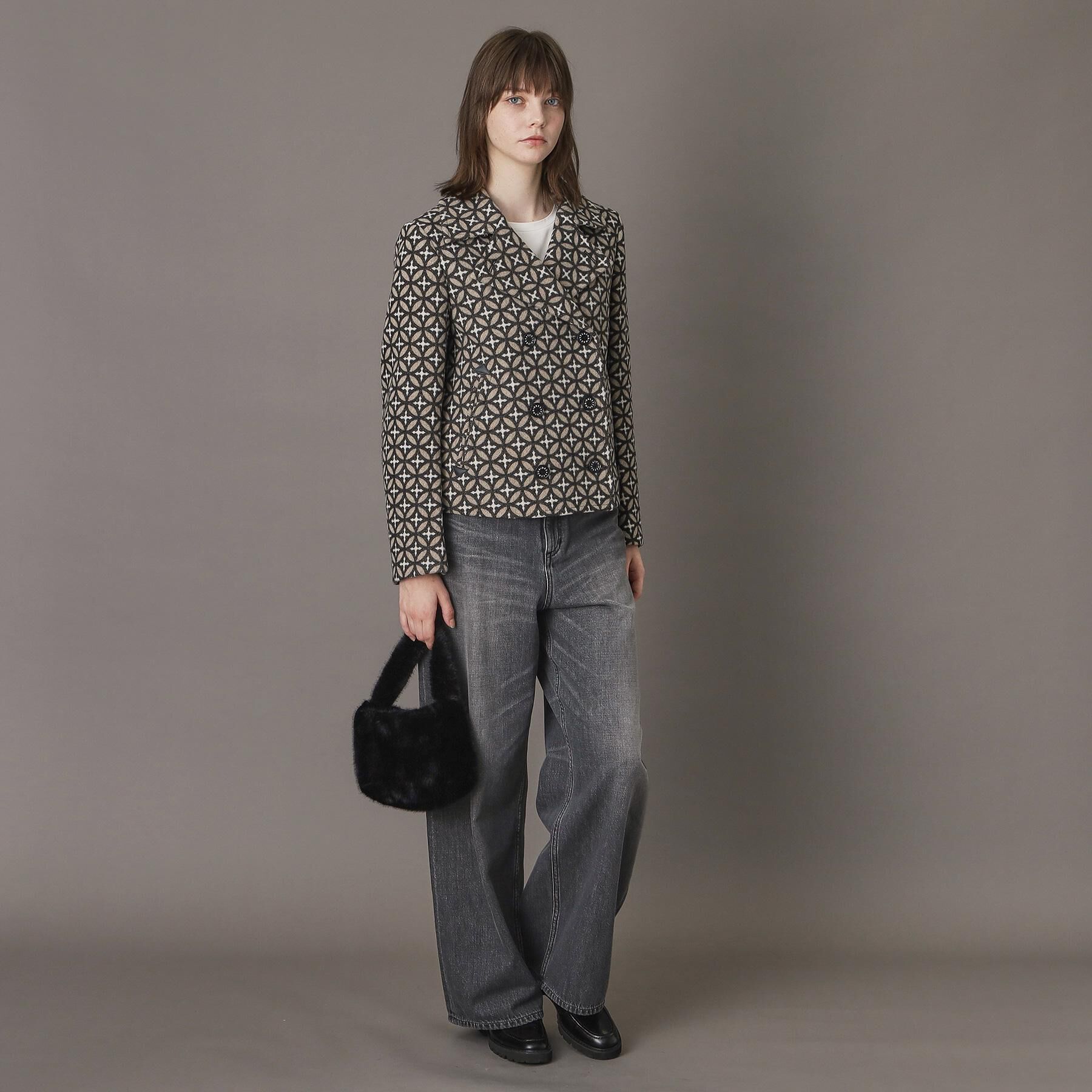 DRESSTERIOR「オーバーラップサークルPジャケット」|ピーコート|