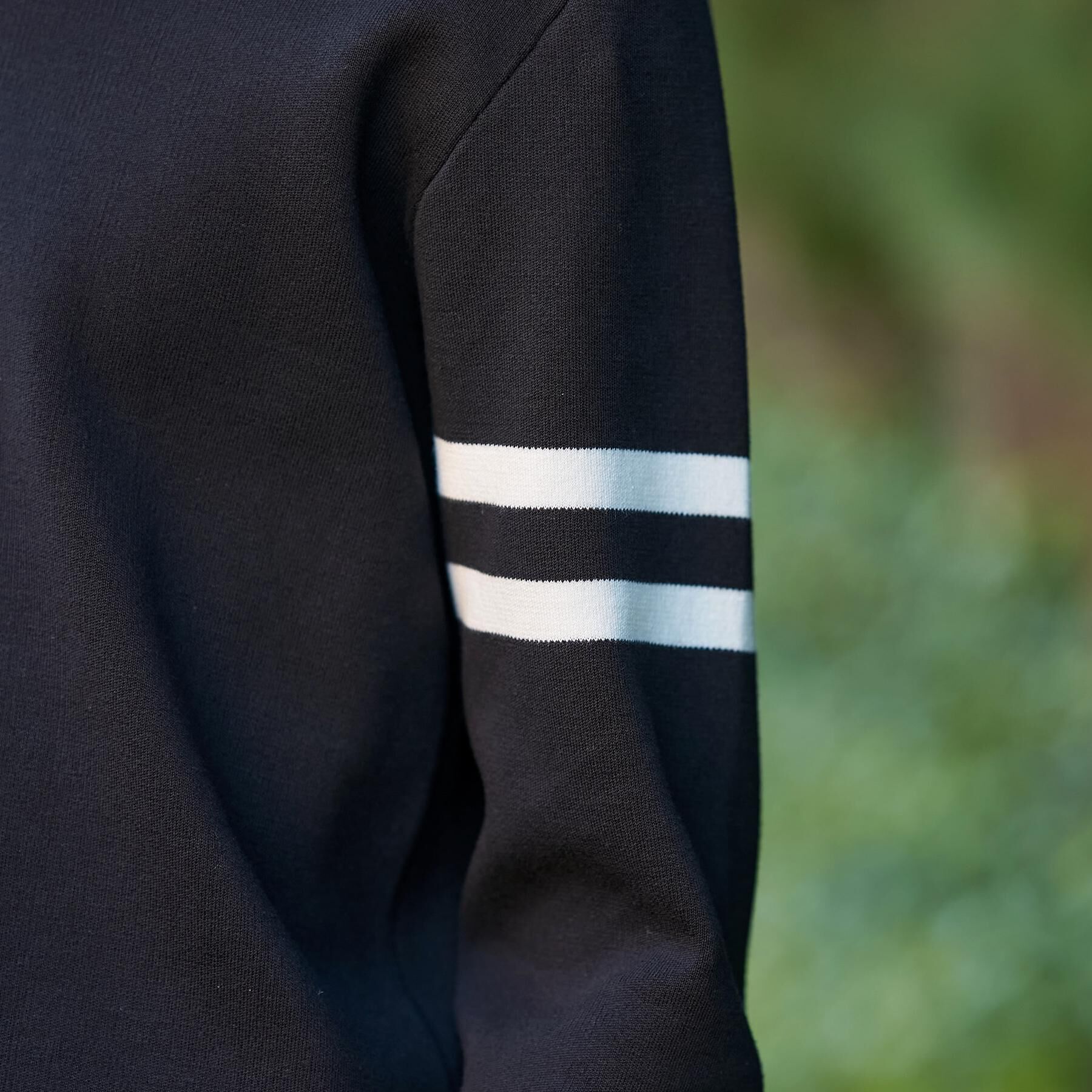 DRESSTERIOR「コットンスムース アームラインクルーネック」|ニット・セーター|