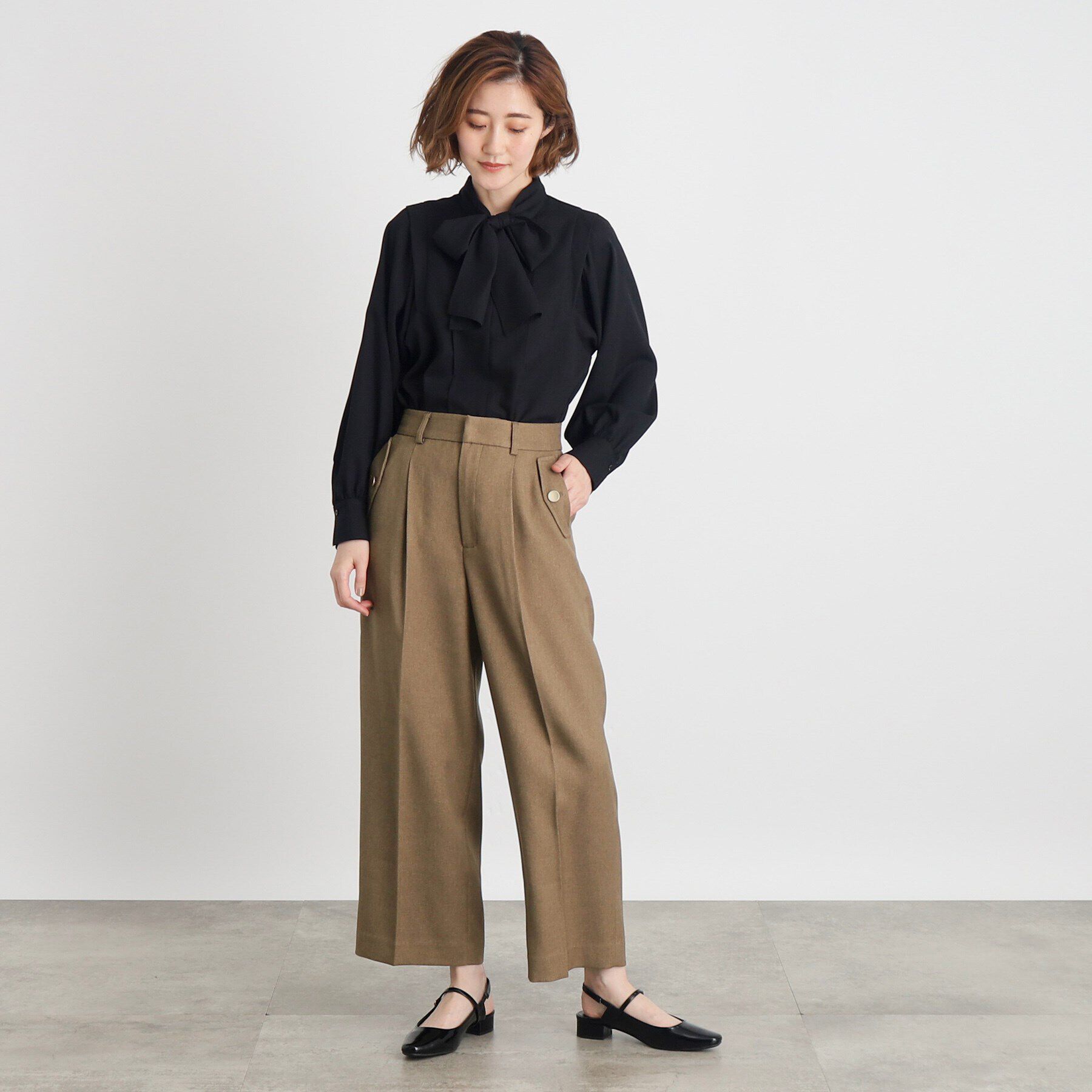 grove「フラップポケットワイドパンツ」|その他|