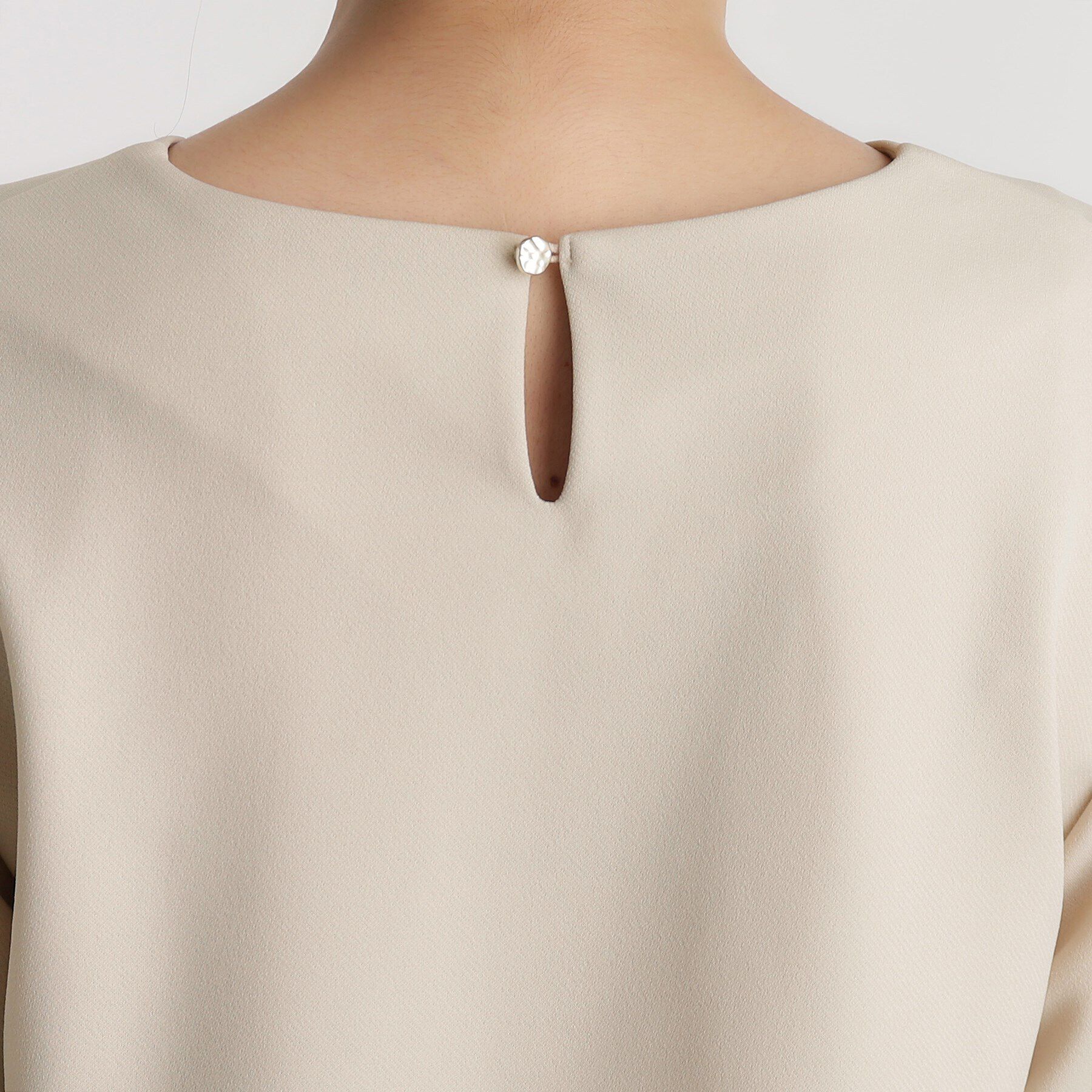 grove「カットツイルランタンスリーブプルオーバー」|Tシャツ・カットソー|