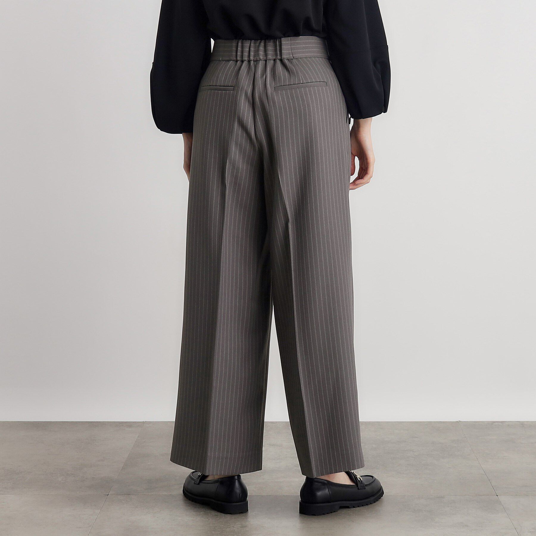 grove「ドビーストライプマリンワイドパンツ」|その他|