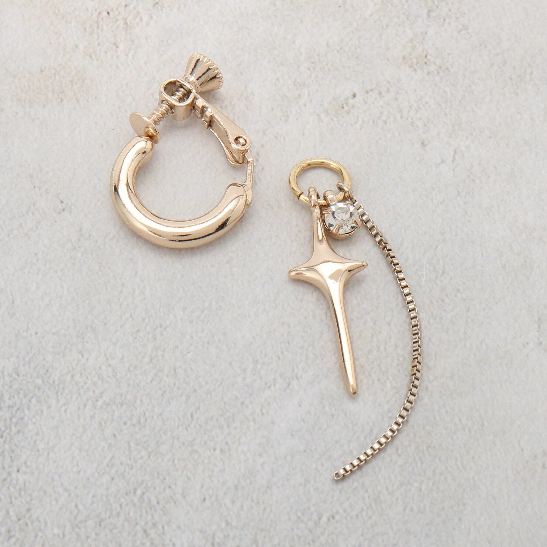 grove「スターモチーフイヤリング【2WAY】」|イヤリング|